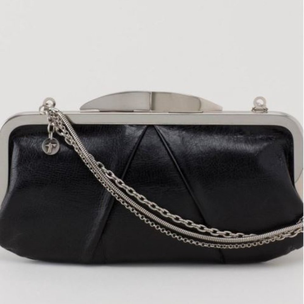 Hobo The Original Black Hayley Clutch New With Tag